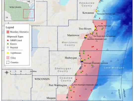 Proposed Lake Michigan Marine Sanctuary