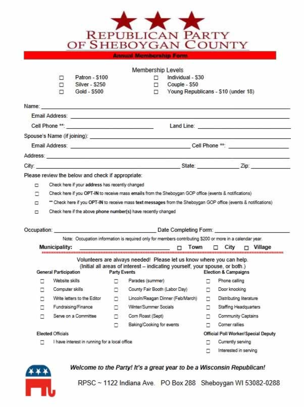 Application Form