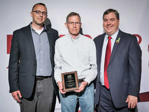 Dennis Gasper Receives Alvan E. Bovay Award