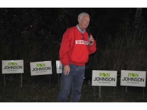 Johnson Sheboygan Rally
