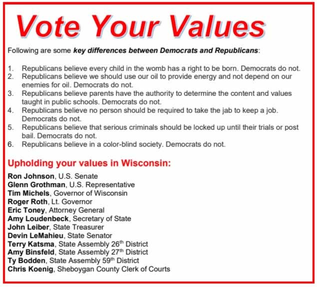 Vote Your Values